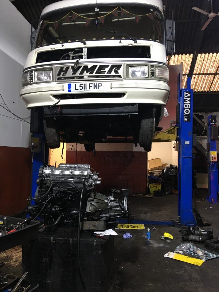 Engine disaster